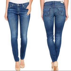 Ag The Stilt Cigarette Leg Jeans Sz 26 R